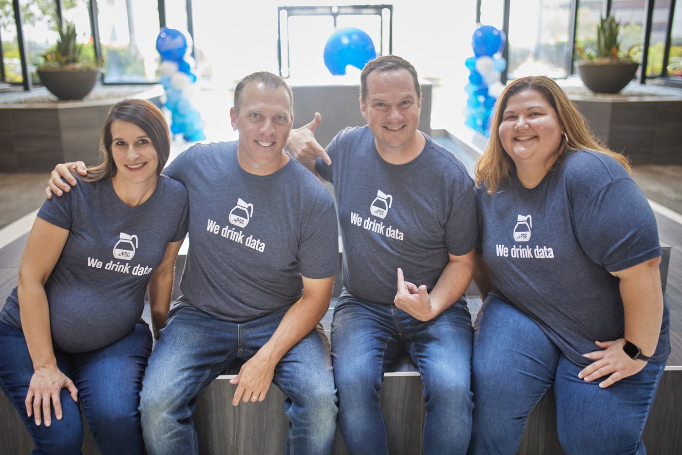 Prenger Solutions Group consultants sharing a lighthearted moment during a team session