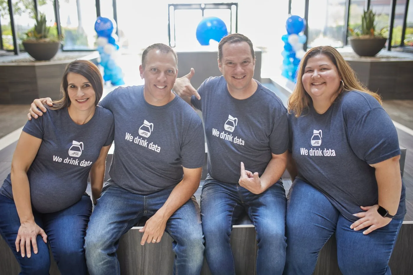 Prenger Solutions Group consultants sharing a lighthearted moment during a team session